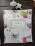 New Kids Rule 3 Piece Twin Sheet Set Ballerina Bulldogs Nip. Fixed Price $20.00.