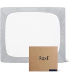 Rest Evercool + Cooling Fitted Sheet Light Gray, California King Size. Fixed Price $119.99.
