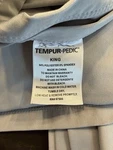 Tempurpedic - Properformance Cal King Sheet Set Gray Polyester Spandex. Fixed Price $59.99.