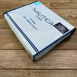 Nautica 4-PIECE Queen Sheet Set 100% Cotton 300 Thread Count Solid Blue New. Fixed Price $49.99.