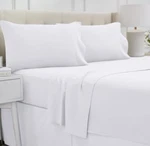 Lalaloom Full Sheet Set, Soft Microfiber Hotel Luxury Bedding, Extra Deep Po. Fixed Price $15.00.