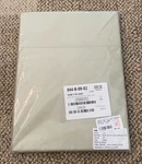 The Company Store Supima Sateen Dot E1I6 Pale Leaf 500TC Flat Sheet Twin Size. Fixed Price $19.99.