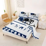Erosebridal Football Bed Sheets Set Full Fans For Boys Girls. Fixed Price $65.72.