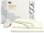 Mayfair Linen 500TC 100% Extra Long Staple Cotton 4PC Sheet Set. Ivory. New. Fixed Price $40.99.