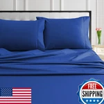 Tribeca Living 1000 Thread Count Egyptian Cotton Sheets California King Size -. Fixed Price $119.25.