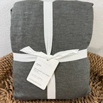 Pottery Barn Classic Belgian Flax Linen Sheet Set, Queen Dark Forest Green. Fixed Price $199.00.
