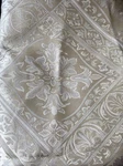 Jacquard Curtain Imperial Rn 110443 2/PANELS W/attached Liner 60 X84 Beige/gold. Fixed Price $24.50.
