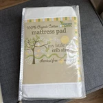 Organic Cotton Mattress Pad Waterproof Crib Size Dreamtex New Set Three. Fixed Price $28.01.