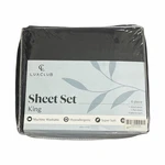 Luxclub King Sheet Set Black 6 Piece Hypoallergenic Super Soft Machine Washable. Fixed Price $25.00.