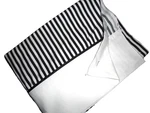 Vintage Springs Classic Lines Black & White Stripes (1) Twin Sheet 62X94. Fixed Price $28.00.