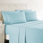 Clara Clark Twin Xl Sheets, 5 Piece Set - Hotel Luxury, Super Soft, Aqua Light B. Fixed Price $46.39.