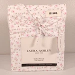 New Laura Ashley King Sheet Set Little Ditsy Pink Floral Cotton Percale 4-PIECE. Fixed Price $79.95.