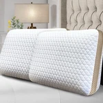 Memory Foam Pillows Standard Size Set Of 2, Medium Firm. Fixed Price $55.00.