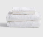 New Quince King Linen Sheet Set White 4PC Made From Flax Retail $204. Fixed Price $149.99.