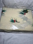 Domestications Pine Cone Berry Cotton King Sheet Set Merry Christmas Pattern New. Fixed Price $39.00.