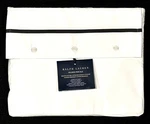 $175 New Ralph Lauren Home Queen Flat Sheet 464 Thread Loft Gray Palmer Cotton. Fixed Price $125.00.