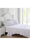 Laura Ashley Garden Muse 4-PIECE Cotton Sateen Sheet Set Tea Rose Size King. Fixed Price $44.99.