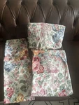 Vintage Ralph Lauren Allison Floral Sheet Set Full Fitted Flat 2 Pillowcases. Fixed Price $50.00.