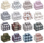100% Cotton Flannel Sheet Set Deep Pockets Breathable Warm 170 Gsm Soft Cozy. Fixed Price $69.99.