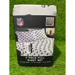 Nfl Jacksonville Jaguars Full Sheet Set 4 Piece Bedding White Pegasus Sports New. Fixed Price $34.19.
