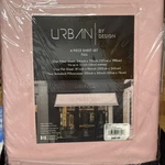 4 Piece Sheet Set Full Urban By Design Microfiber Soft Pink New With Tags. Fixed Price $30.00.