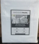 Madison Park 800 Thread Count Cotton Blend Sheet Set - Queen Size White. Fixed Price $49.99.