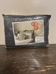 Recci 4-PIECE Queen Sheet Set, Dark Gray, Fitted, Flat, 2 Pillowcases. Fixed Price $30.00.