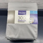 Better Homes & Gardens 300 Thread Count 3-PC Twin Sheet Set 100% Cotton Sateen. Fixed Price $19.50.