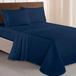 Elegant Comfort Luxurious 1500 Premium Hotel Quality Full, Navy Blue. Fixed Price $36.99.
