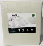 Hotel Signature 800 Thread Count Cotton 6-PIECE Sheet Set King Beige -new. Fixed Price $90.00.