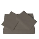 Tribeca Living 800 Tc 100% Egyptian Cotton Sateen Deep Pocket Sheet Set- Steel. Fixed Price $99.99.