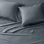 King 400 Thread Count Percale Sheet Set Mineral Blue - Casaluna. Fixed Price $76.99.
