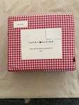 New 4PC Tommy Hilfiger Queen Sheet Set Gardena Check Red & White. Fixed Price $69.99.