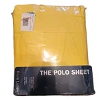 Sweet Corn Yellow Ralph Lauren The Polo Sheet King Flat Supima Cotton New Vtg. Fixed Price $99.99.