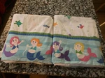 Jla Home Set Two Full Sheets Mermaid & Under Sea Theme 81 X 96 Preowned. Fixed Price $15.00.