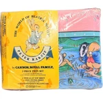 New Vintage 1987 Cannon Royal Family Beatrix Potter Twin Sheet 3PC Peter Rabbit. Fixed Price $75.00.