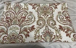 Tahari Pillow Shams (2) King Size And Throw 100% Cotton. Fixed Price $26.84.