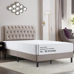 Empyrean Queen Fitted Sheet Deep Pocket 14-16 Inch Soft Microfiber White. Fixed Price $30.90.