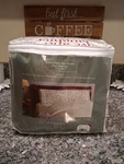 Sonoma Life+style Winter Thoughts, Heavyweight 5OZ Flannel King Sheet Set New. Fixed Price $49.99.
