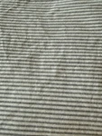 Hearth & Hand Magnolia Grey Ticking Stripe Full Flat Sheet 100% Organic Cotton. Fixed Price $24.99.