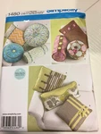 Crafts Uncut Simplicity 1480 Sewing Pattern Throw Pillow Square Ball Neck Roll. Fixed Price $9.99.