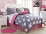 Vcny Home Full Bag, 10-PIECE Bedding Set With Matching Sheets & Be.... Fixed Price $57.72.