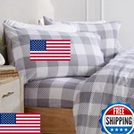 Market & Place 100% Turkish Cotton Flannel Sheet Set 3PC Deep Pocket Novel. Fixed Price $70.97.
