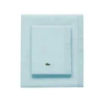 Lacoste 100% Cotton Percale Queen Sheet Set, Breathable,hotel Quality Pale Aqua.. Fixed Price $59.99.