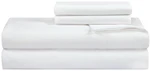Royale Linens 300 Thread Count 100% Long Staple Queen, Narrow Stripe White. Fixed Price $40.90.