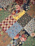 Vintage Ralph Lauren Darby King Flat Sheet- Floral Patchwork -rare. Fixed Price $250.00.