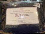 Southshore Fine Linen Vilano Springs Pleated Sheets Extra Deep Pocket Split King. Fixed Price $49.94.