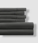 Ienjoy Home Gray Luxury Ultra Soft Bed Sheet 6-PIECE Set Queen Size. Fixed Price $35.70.