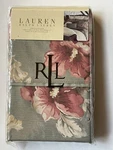 New Ralph Lauren Green Shetland Floral Flowers *king Pillowcases Shabby Rare Nip. Fixed Price $149.95.