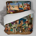 Toy Story-the Whole Family Full Bedding Duvet Cover Set (4PCS). Fixed Price $59.99.